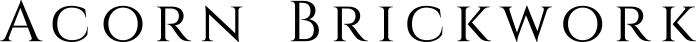 Acorn Brickwork logo
